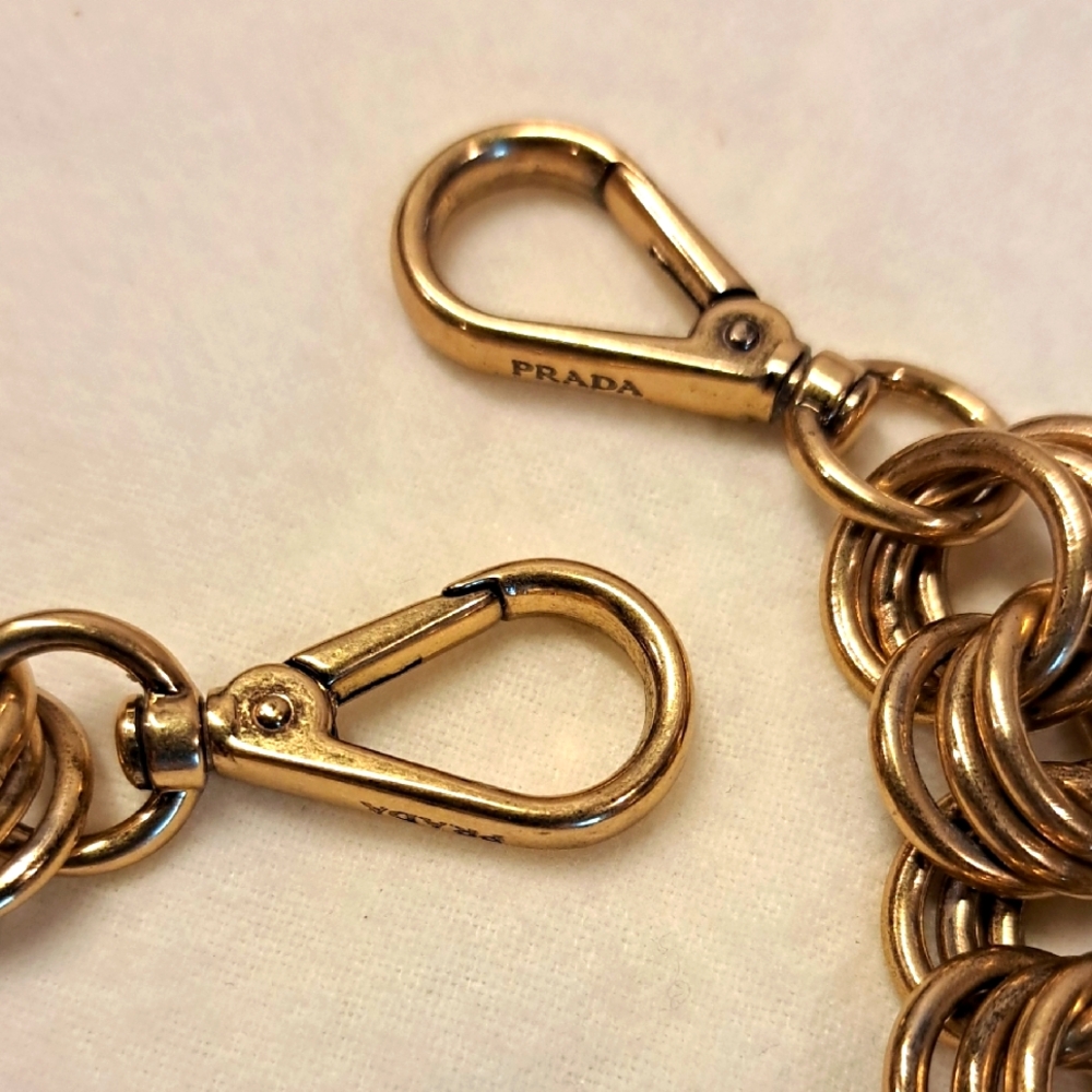 Prada Gold-Tone Chain Bag Chain - Picture 6 of 9